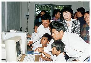 Wakako Hironaka School in Robib village