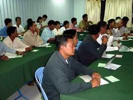 The Cambodian Fire/EMS program with OESP started classes
